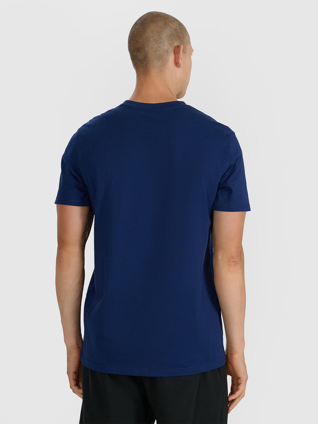 T-shirt regular z nadrukiem męski