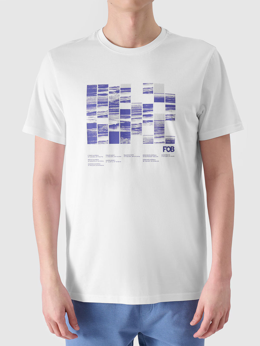 T-shirt regular z nadrukiem męski