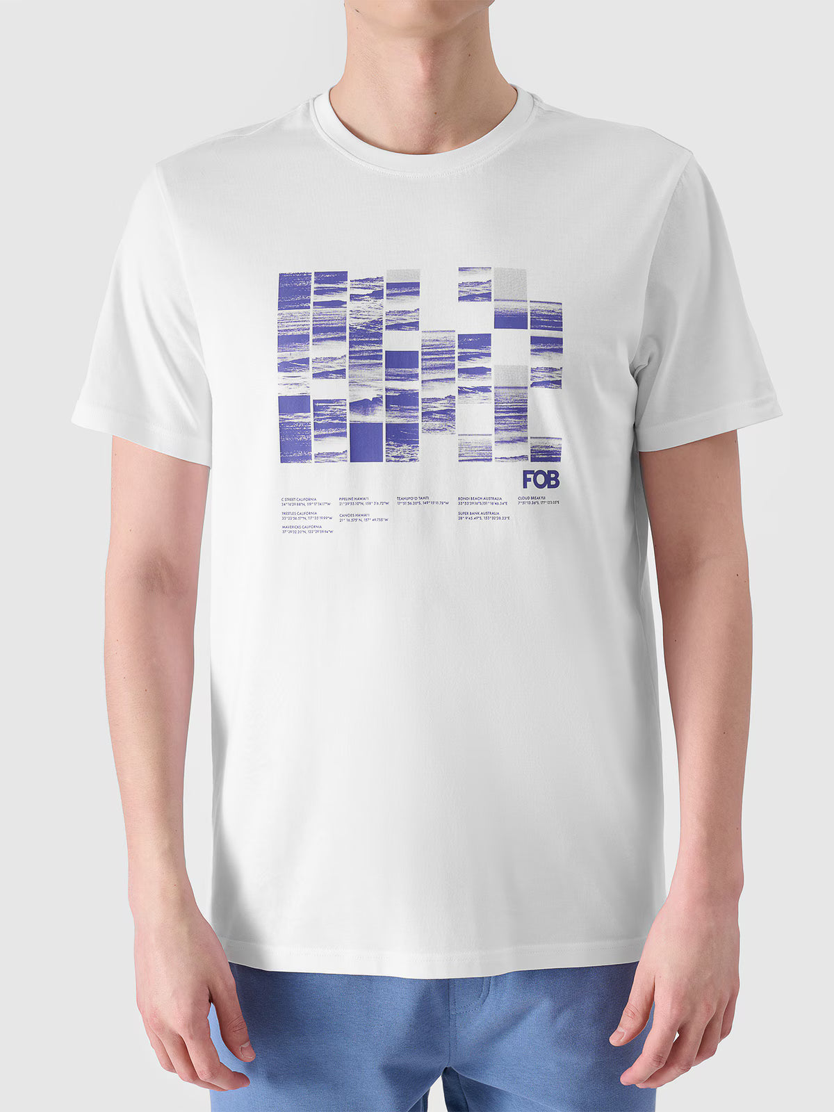 T-shirt regular z nadrukiem męski