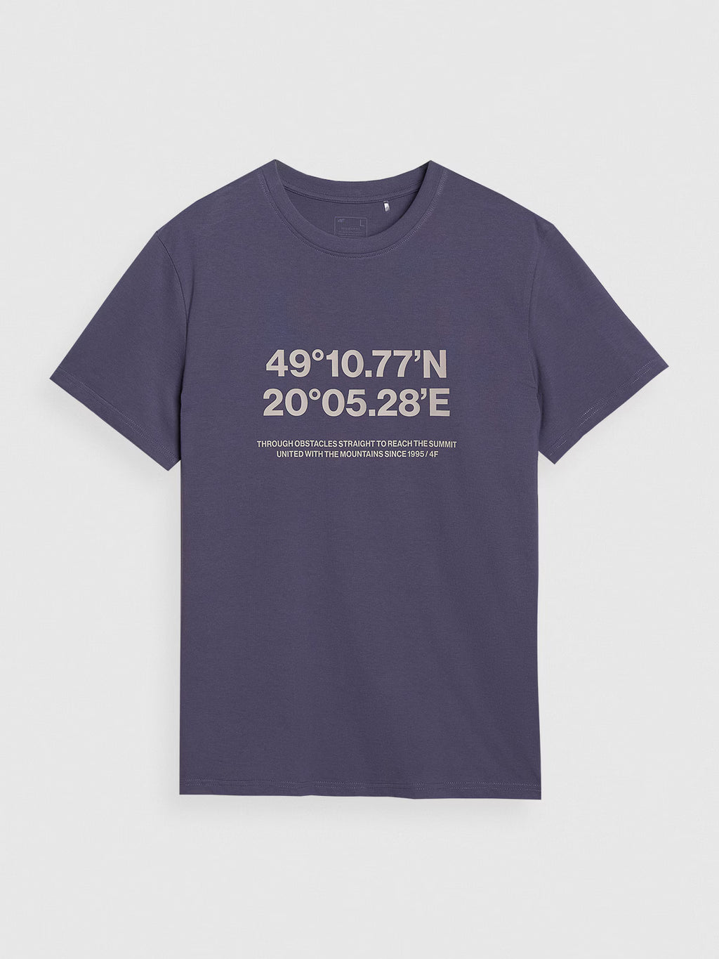 T-shirt regular z nadrukiem męski