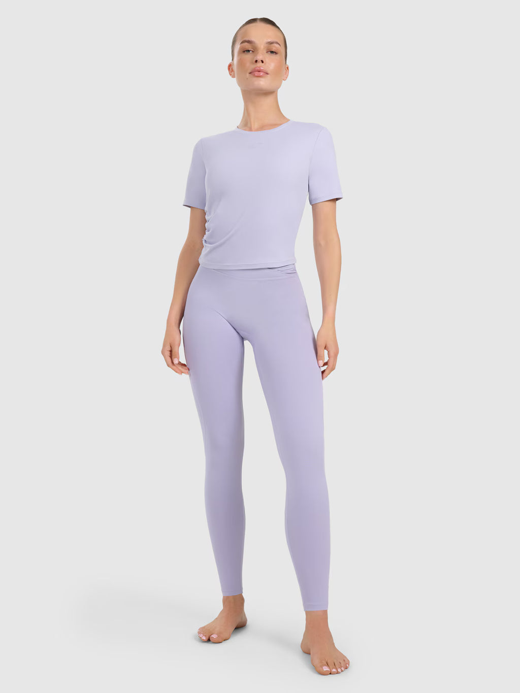 Legginsy do jogi i pilatesu szybkoschnące damskie