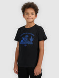 T-shirt regular z nadrukiem chłopięcy