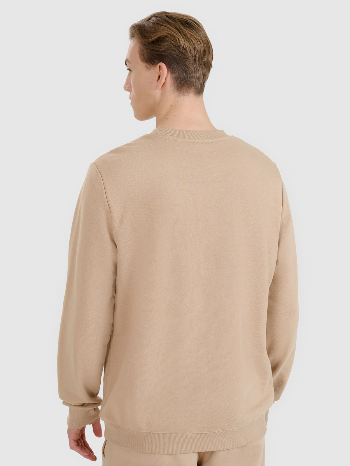 Bluza dresowa nierozpinana bez kaptura męska