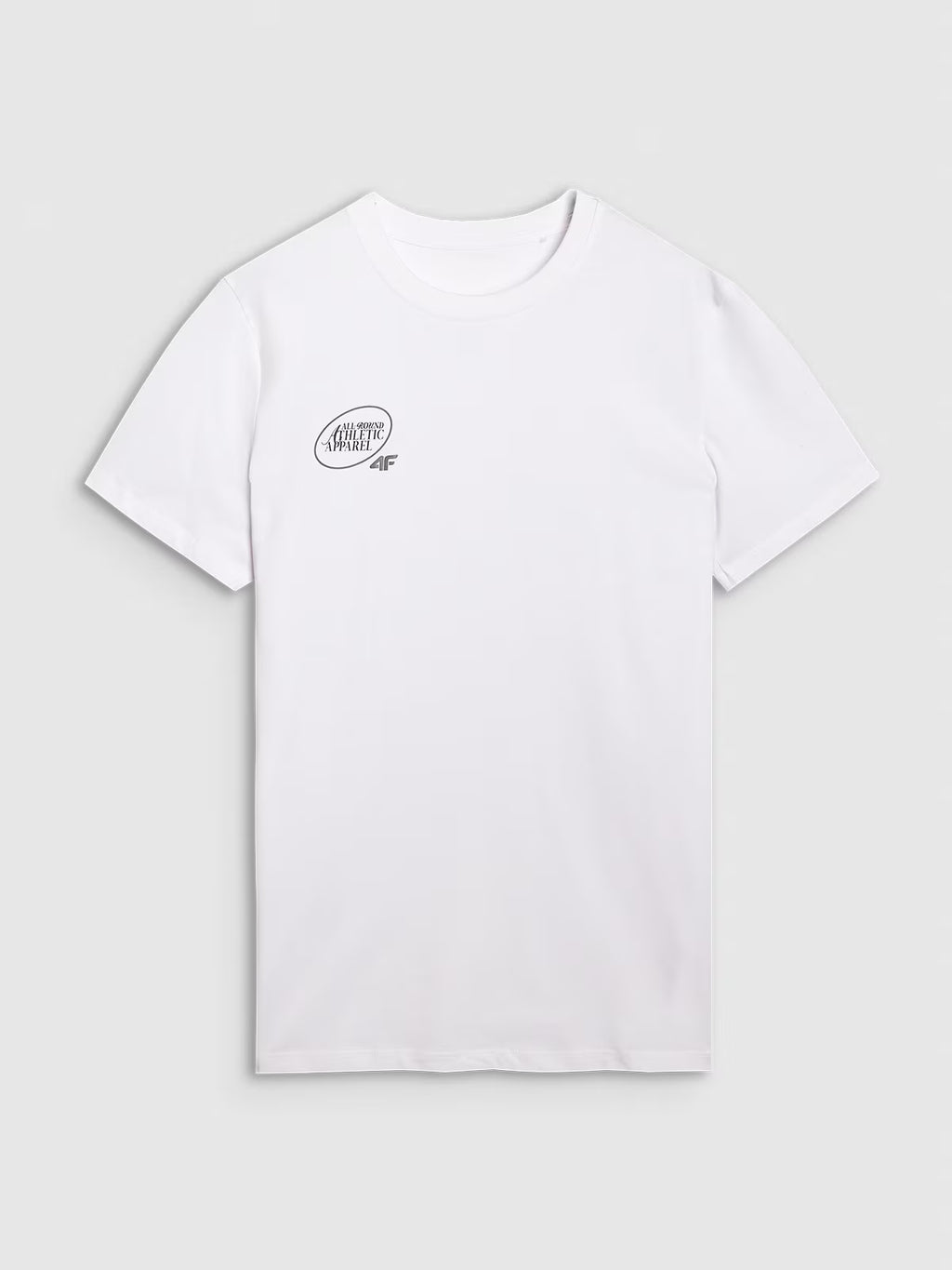 T-shirt regular z nadrukiem męski