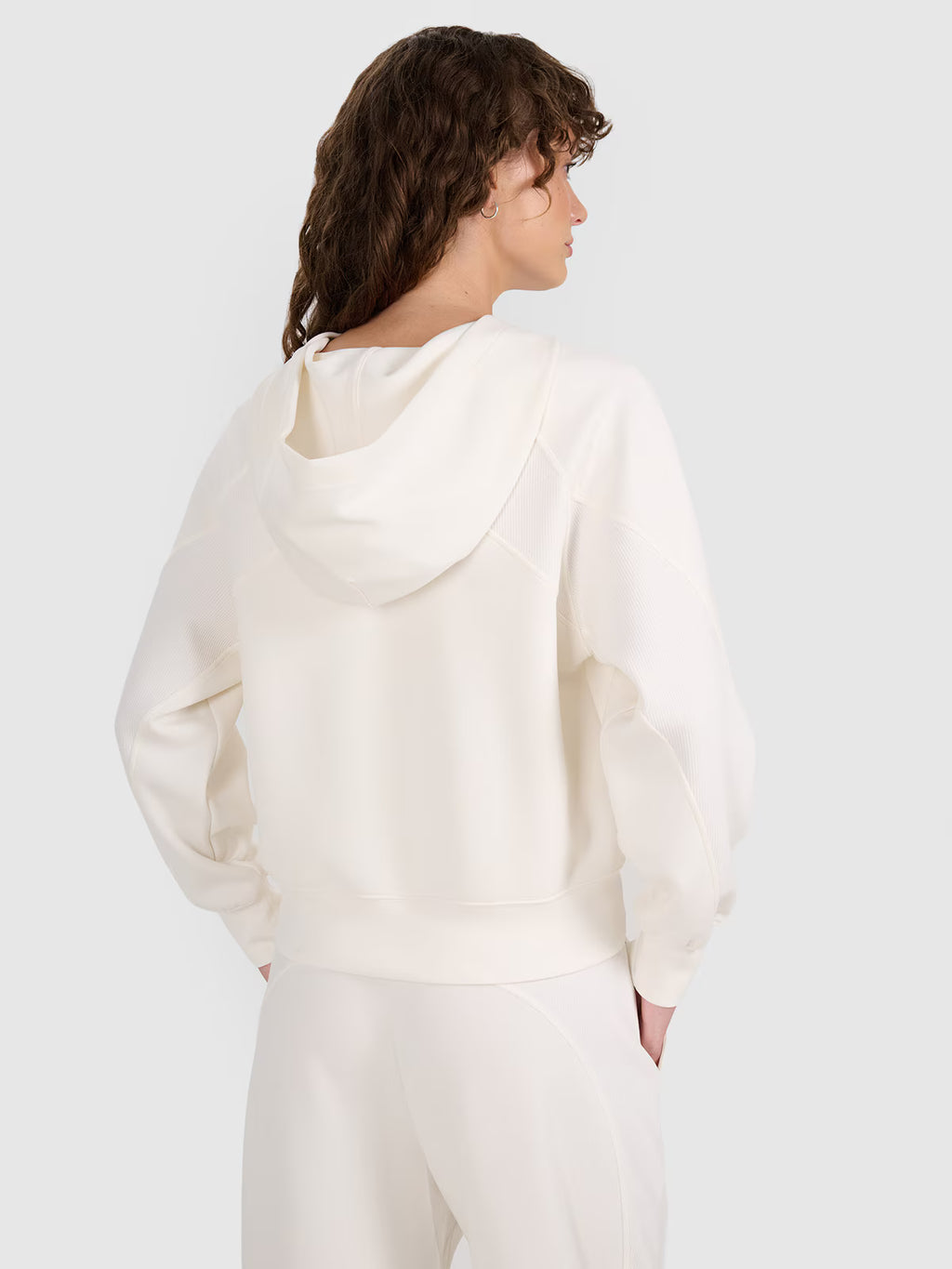 Bluza dresowa rozpinana z modalem damska