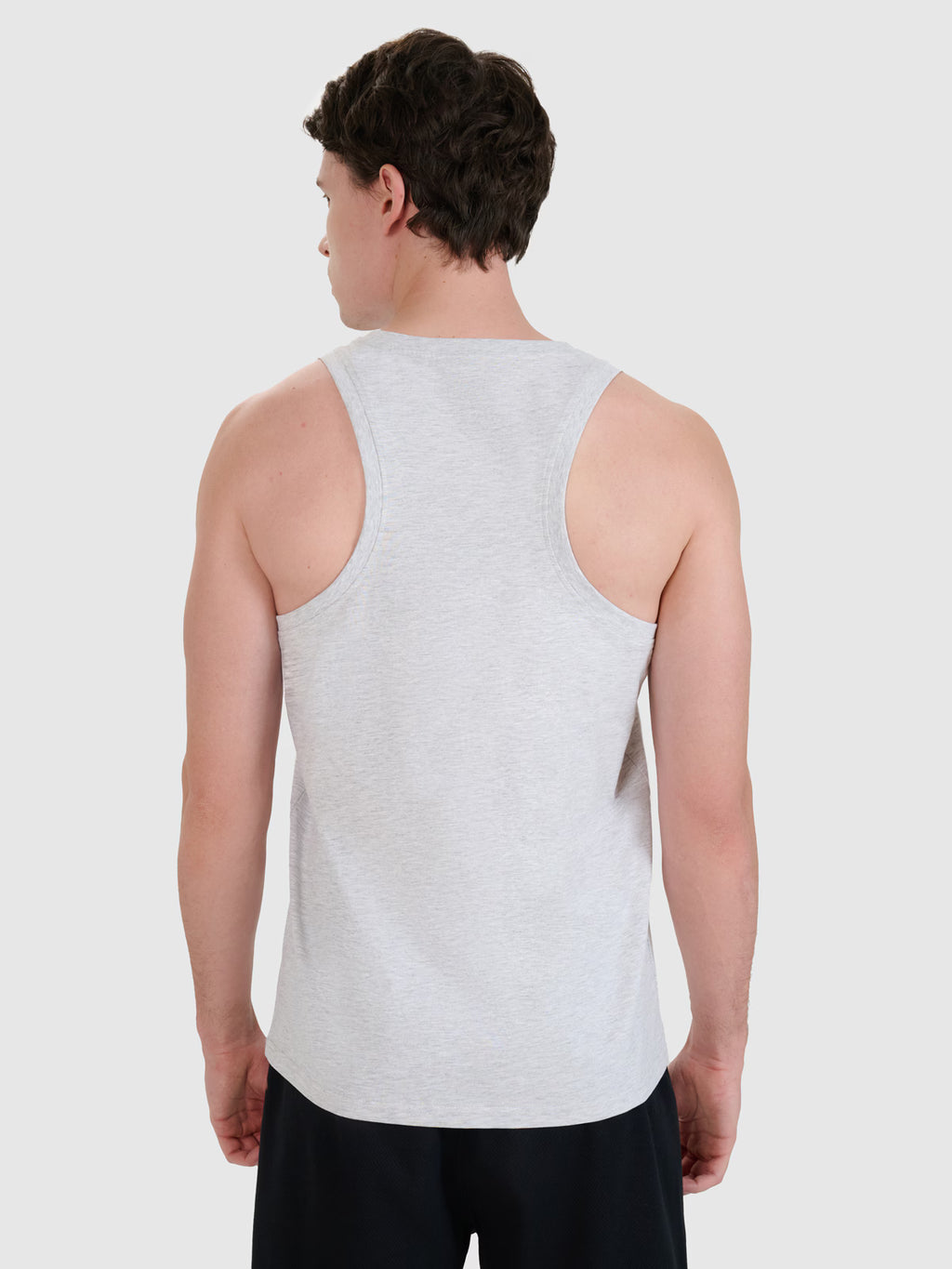 Tank top regular gładki męski