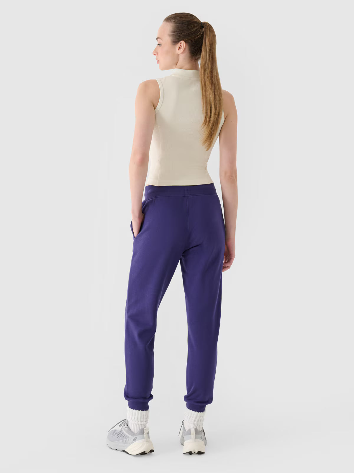 Spodnie dresowe joggery damskie