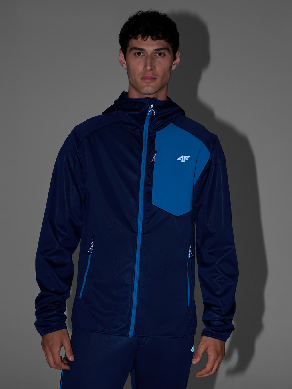 Kurtka softshell wiatroodporna membrana 8000 męska