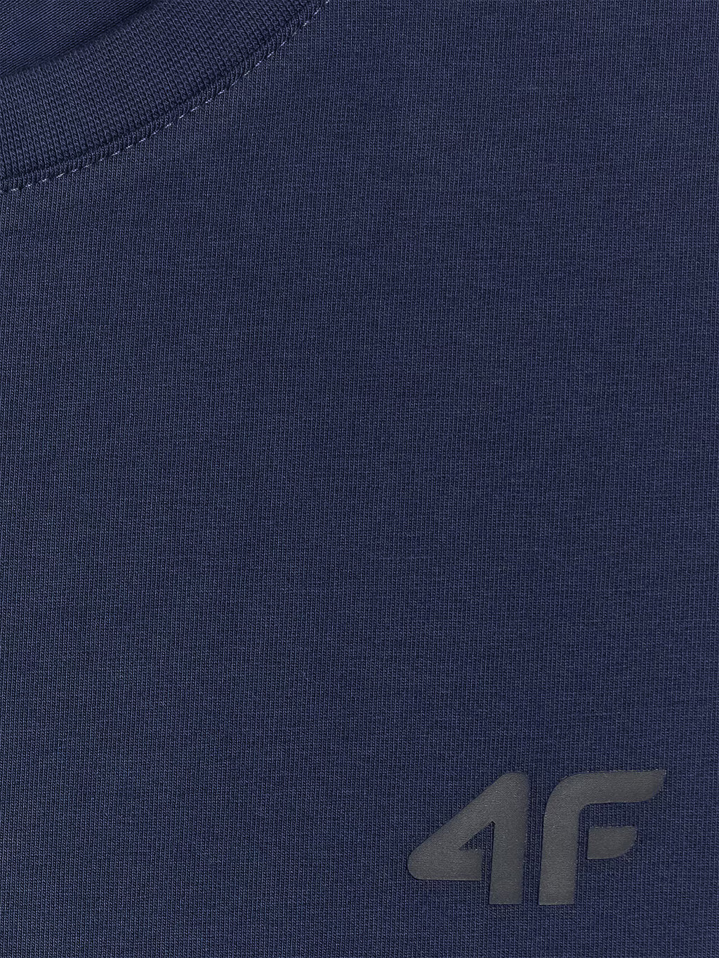 T-shirt slim gładki męski