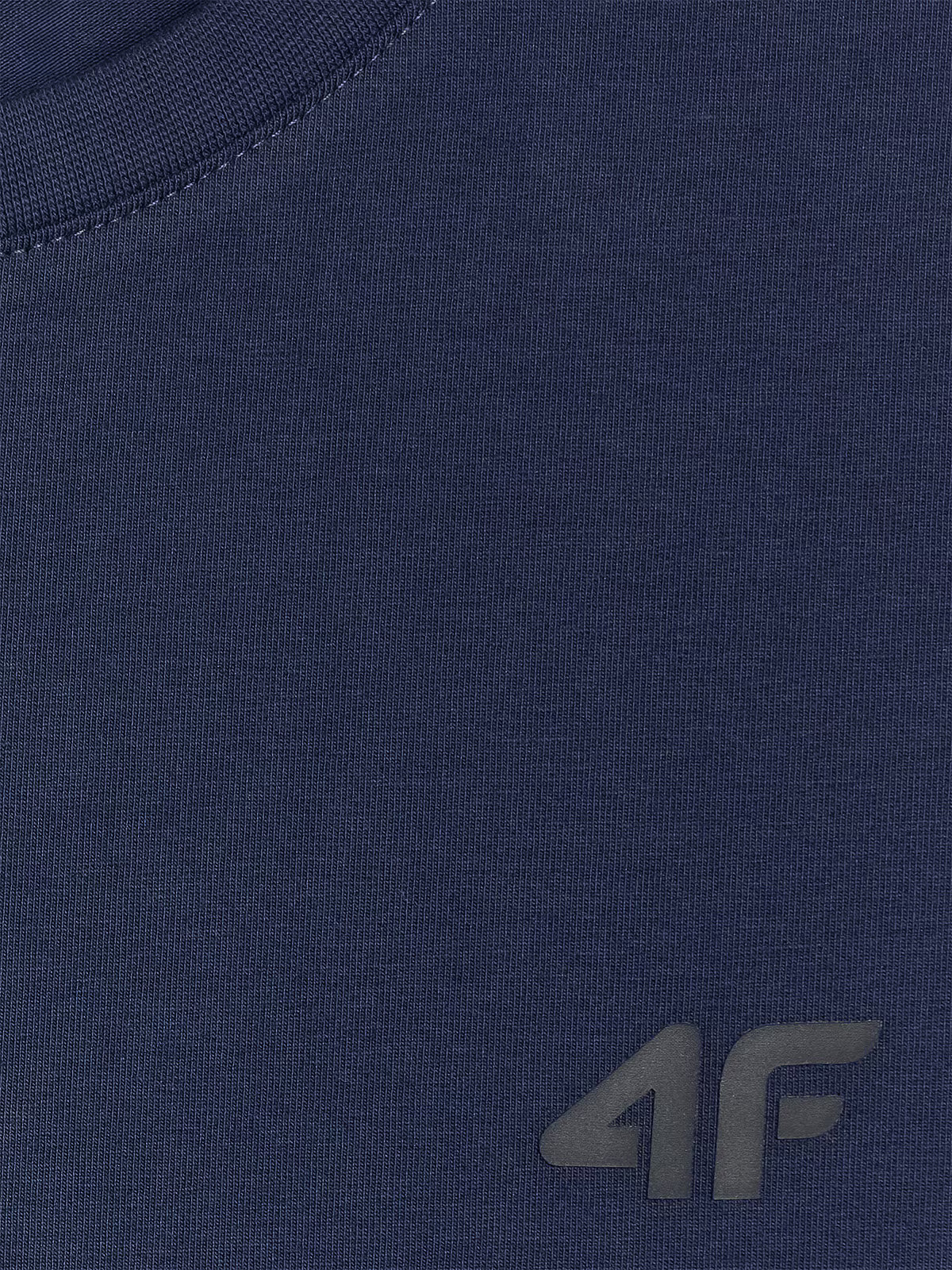 T-shirt slim gładki męski