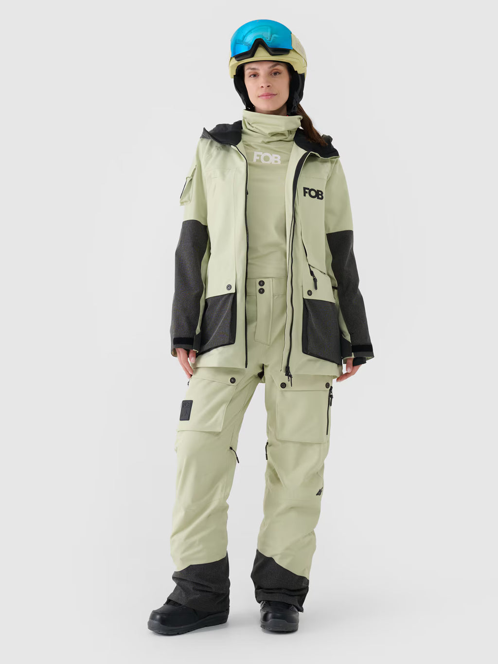 Spodnie snowboardowe membrana 10000 damskie