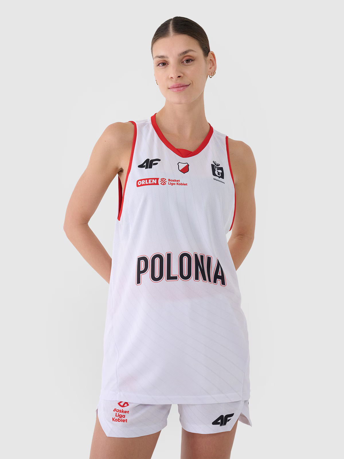 Koszulka meczowa replika wyjazdowa z sezonu 2024/25 damska 4F x Polonia Warszawa