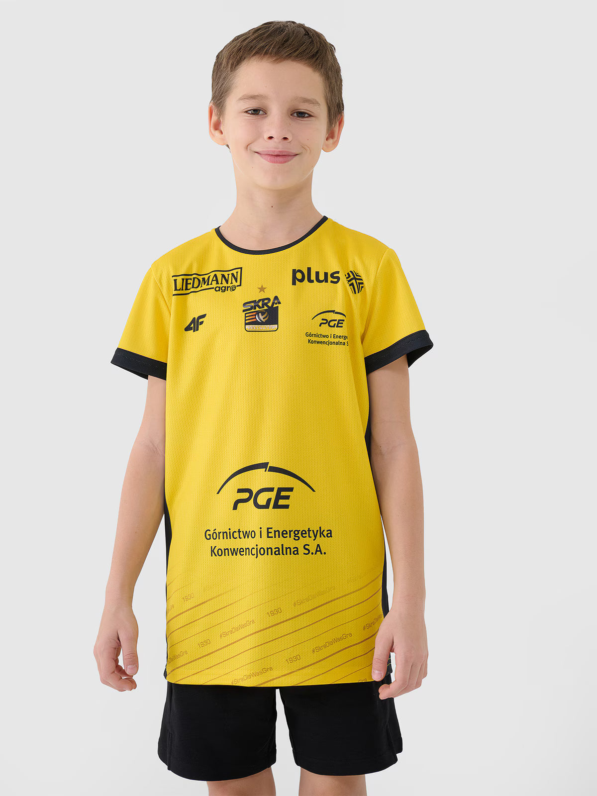 Koszulka meczowa replika wyjazdowa z sezonu 2024/25 dziecięca 4F x PGE GiEK Skra Bełchatów