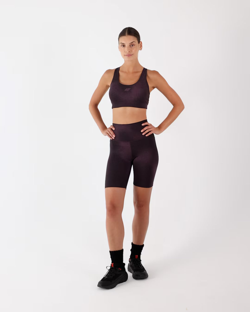 Legginsy kolarki treningowe damskie