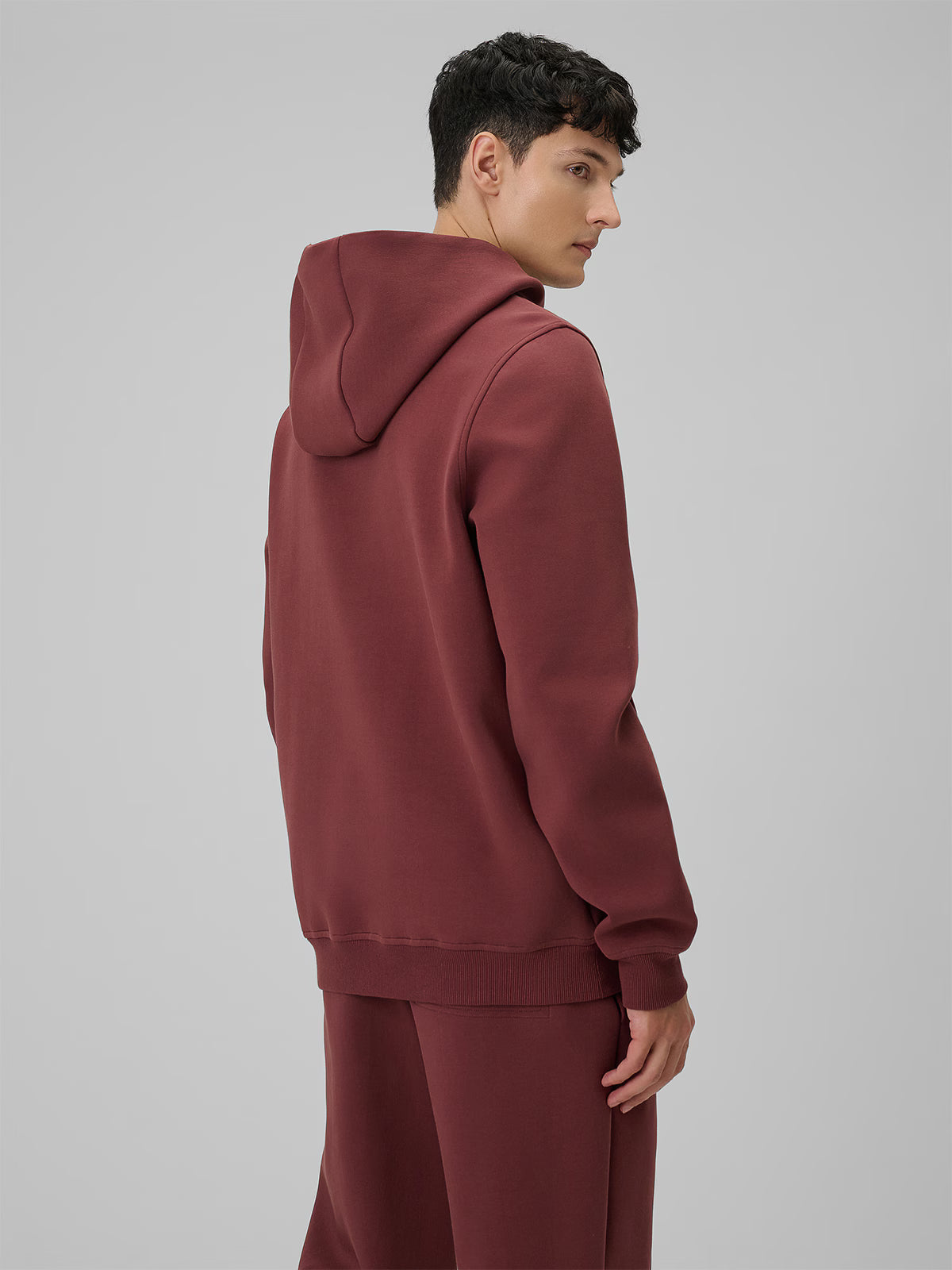 Bluza dresowa regular z kapturem męska
