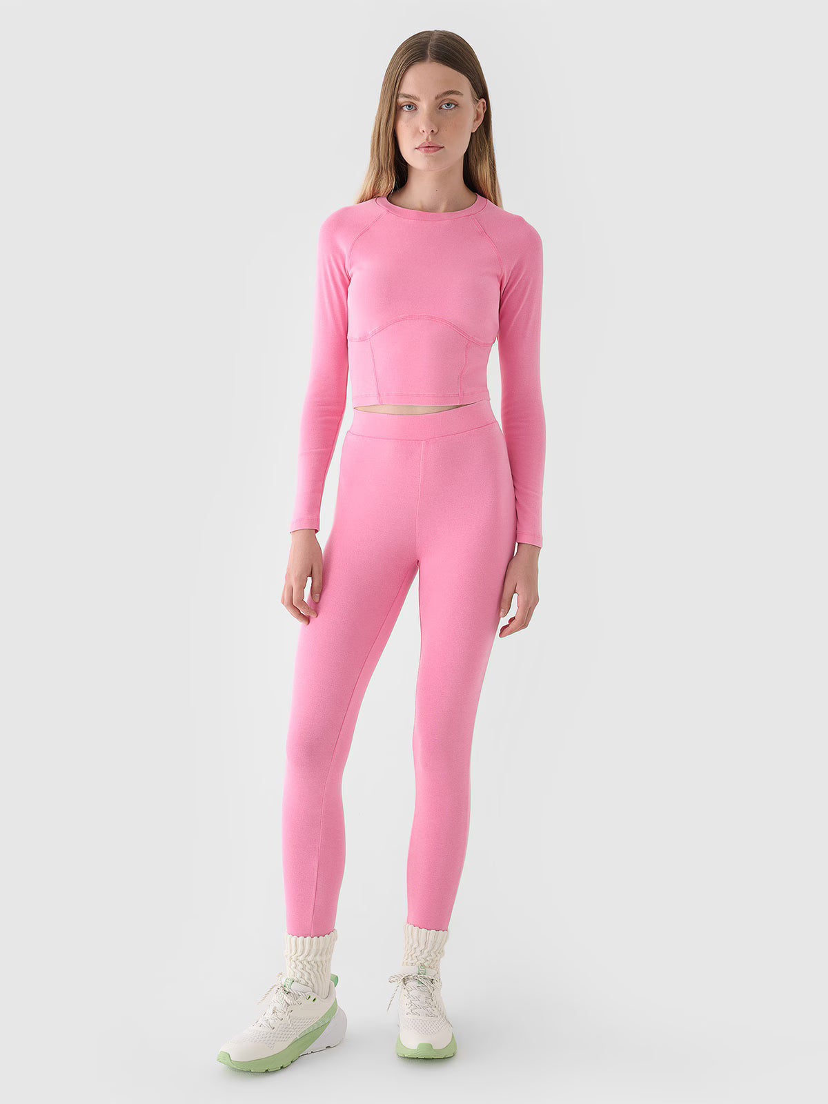 Legginsy dzianinowe damskie
