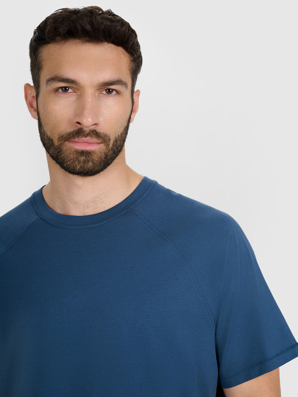 T-shirt oversize gładki męski