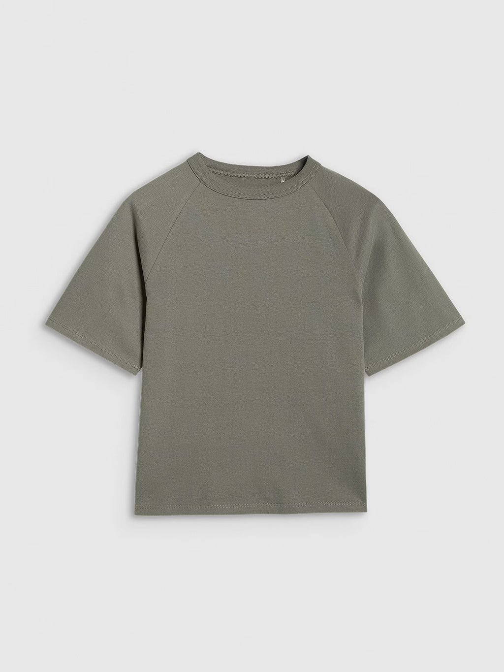 T-shirt oversize gładki chłopięcy