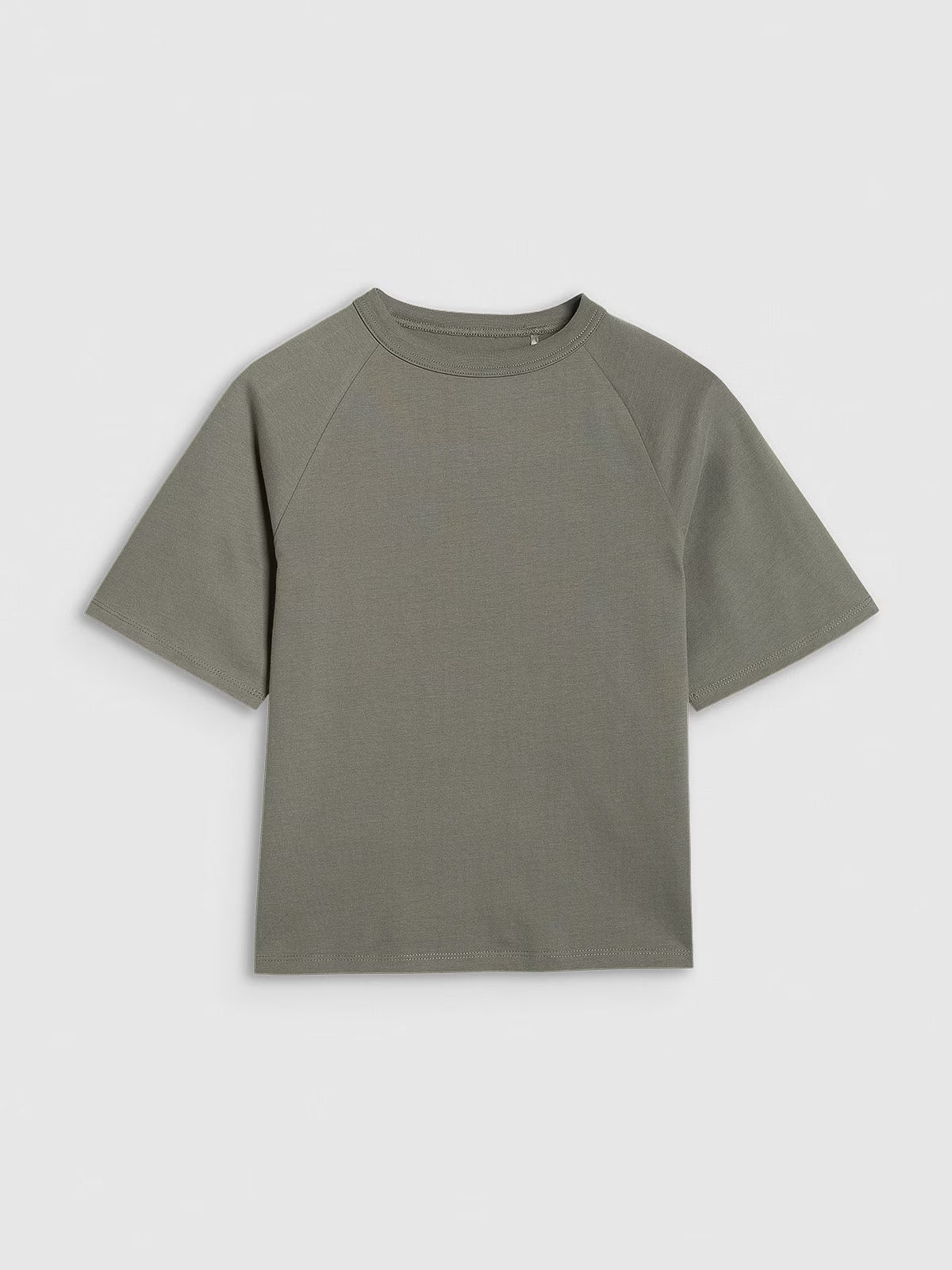 T-shirt oversize gładki chłopięcy
