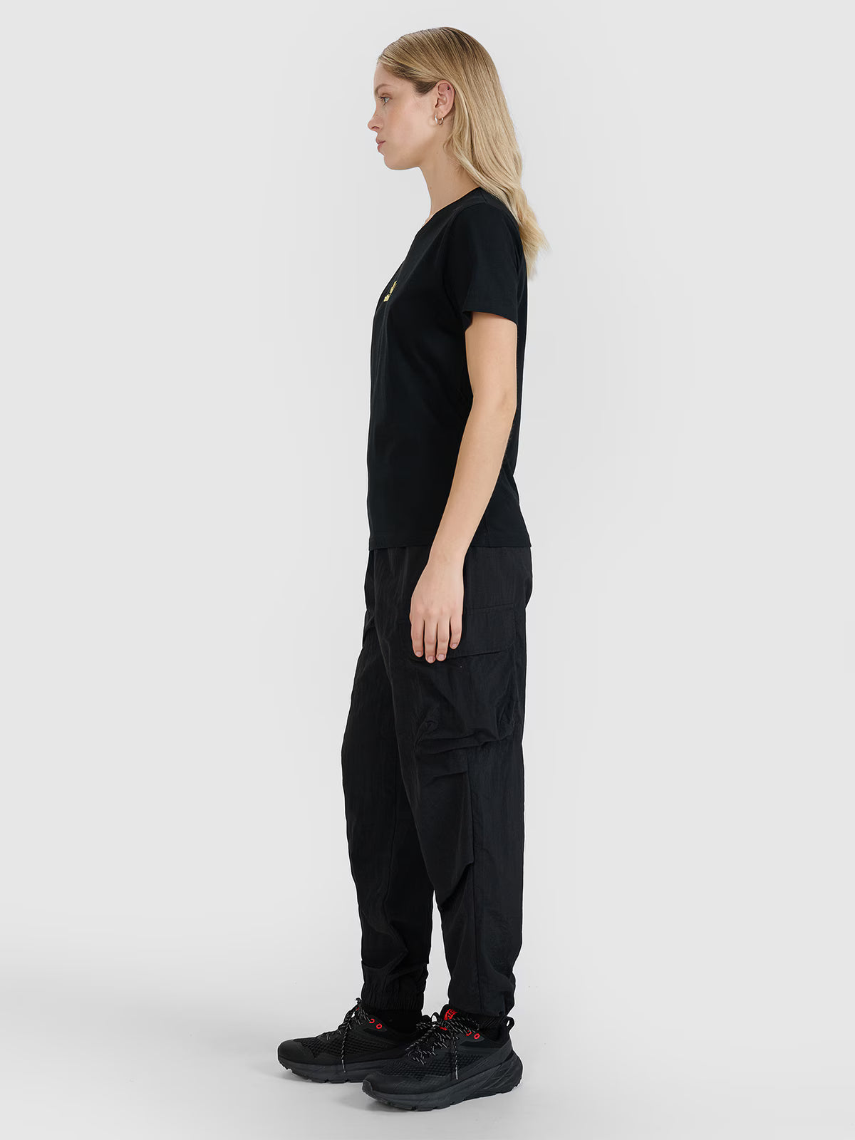 T-shirt regular z nadrukiem damski