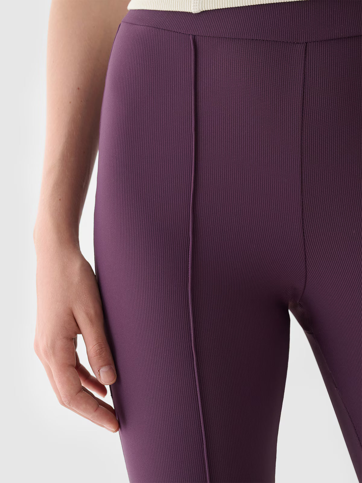 Legginsy dzianinowe damskie