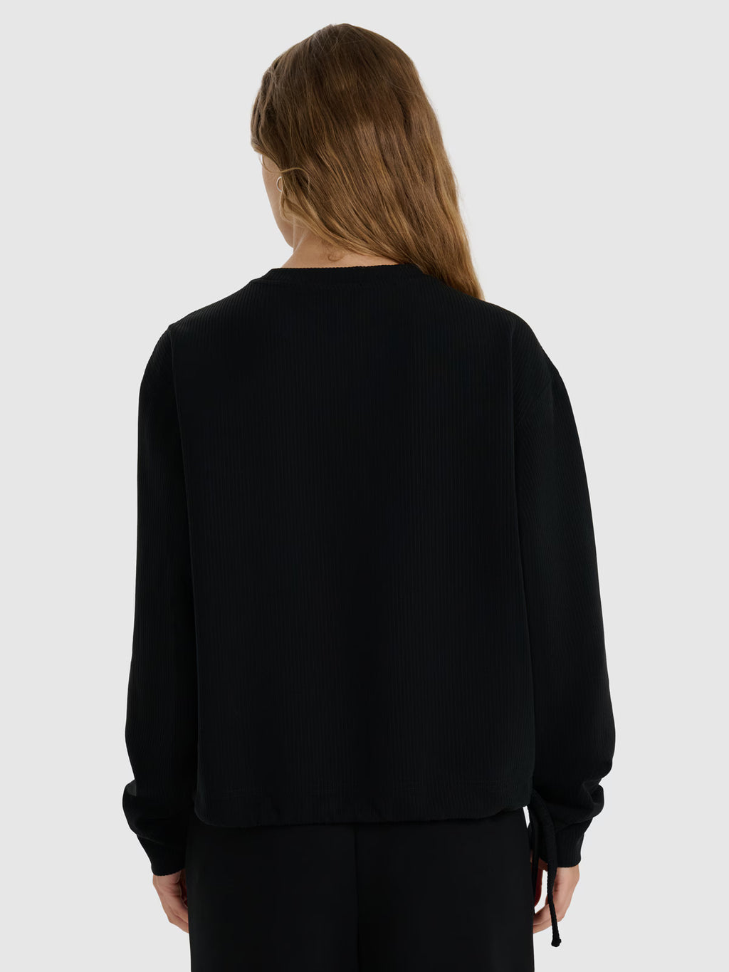 Bluza dresowa nierozpinana z modalem damska