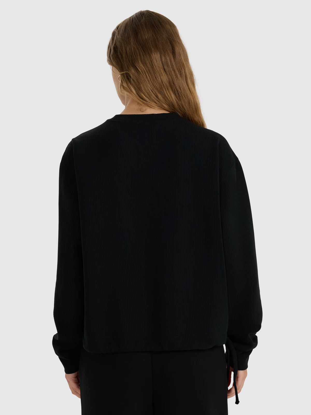 Bluza dresowa nierozpinana z modalem damska