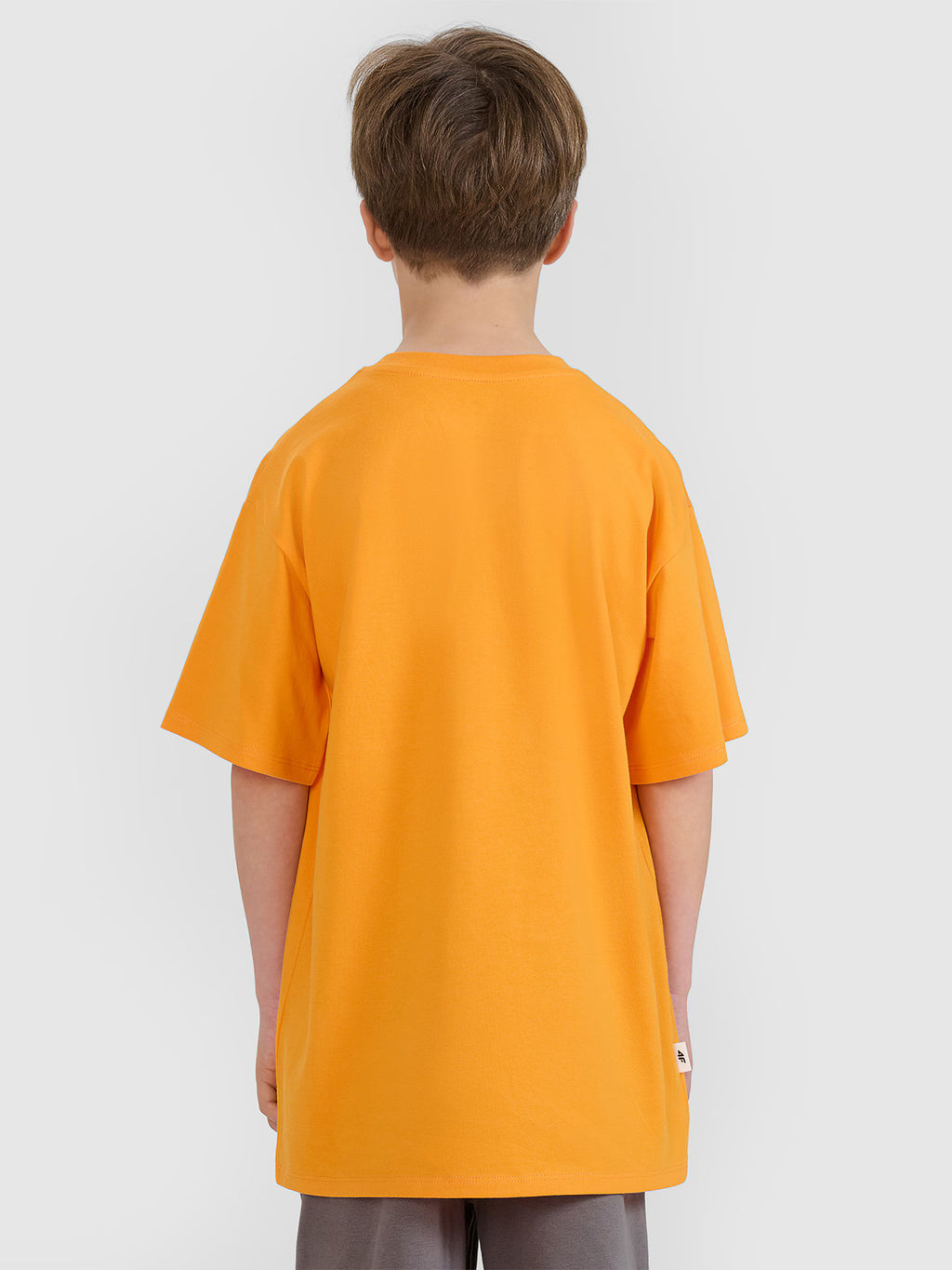 T-shirt oversize z nadrukiem chłopięcy