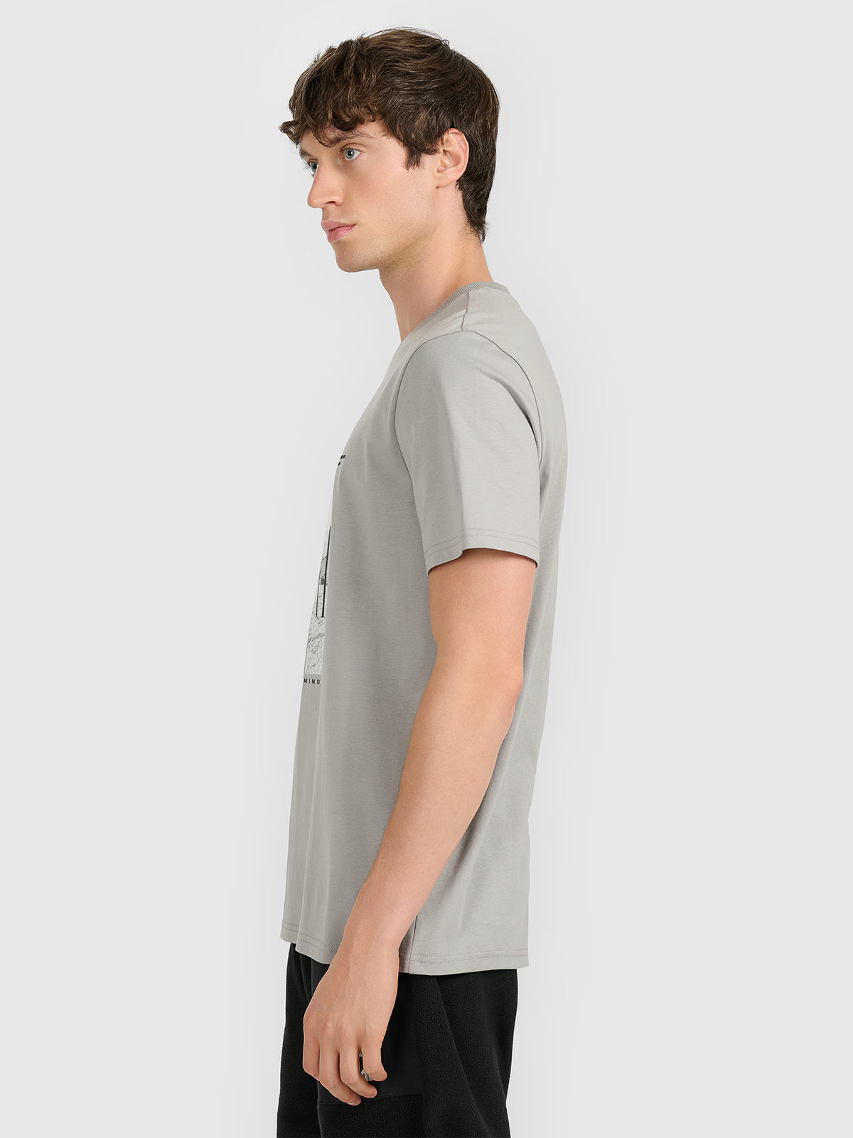 T-shirt regular z nadrukiem męski