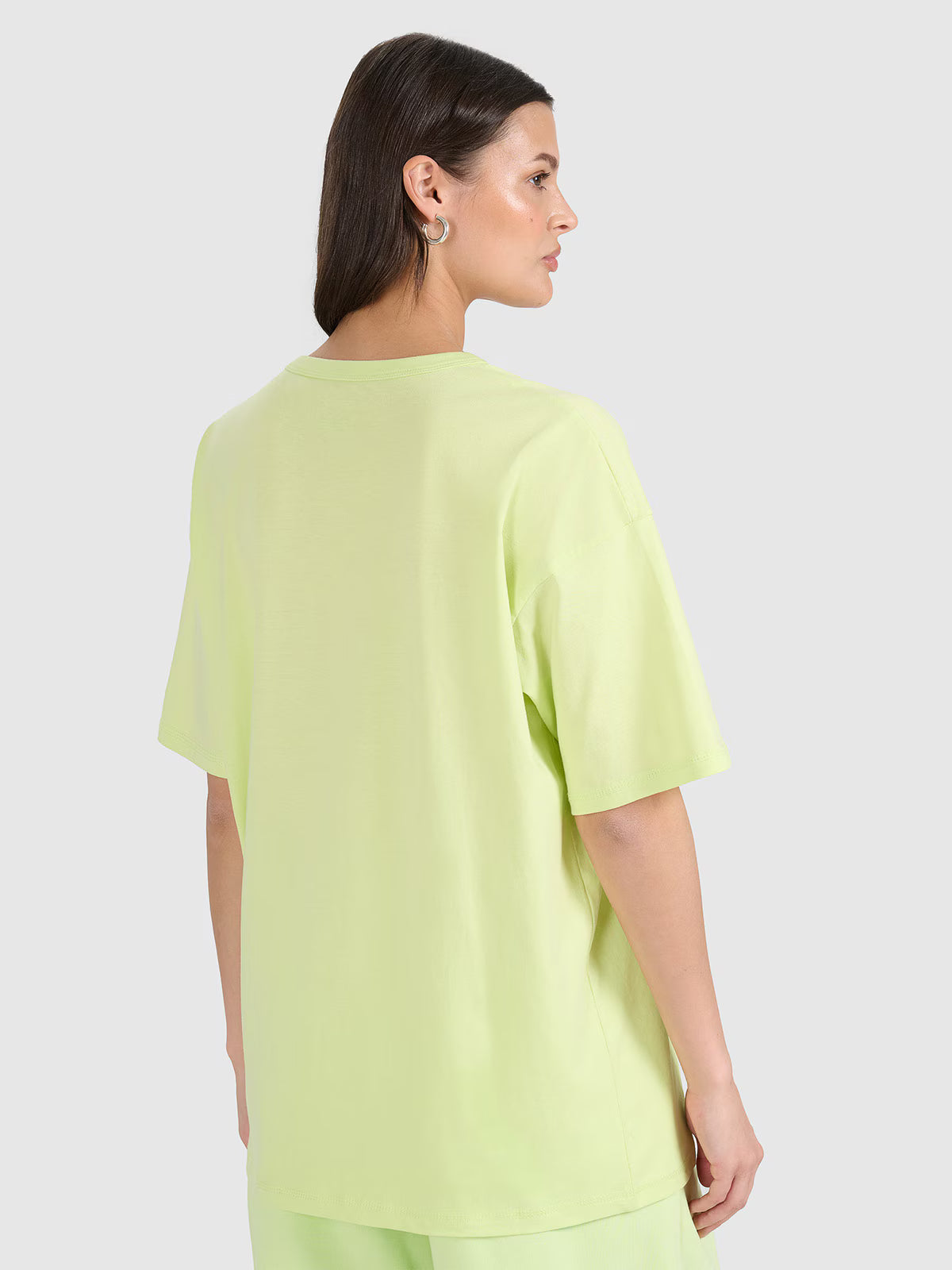 T-shirt oversize gładki uniseks