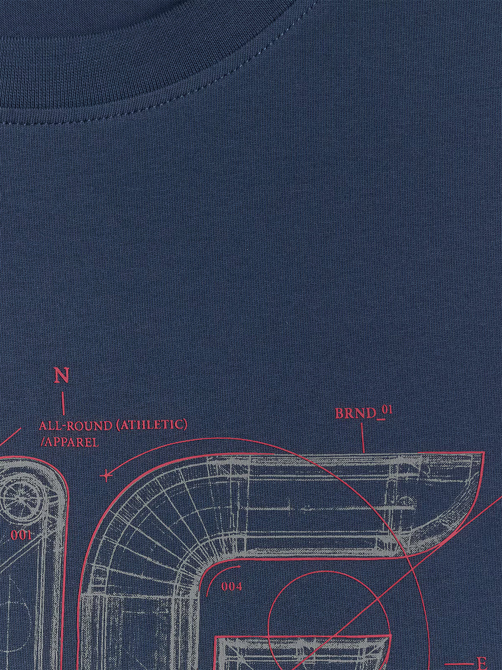 T-shirt regular z nadrukiem męski