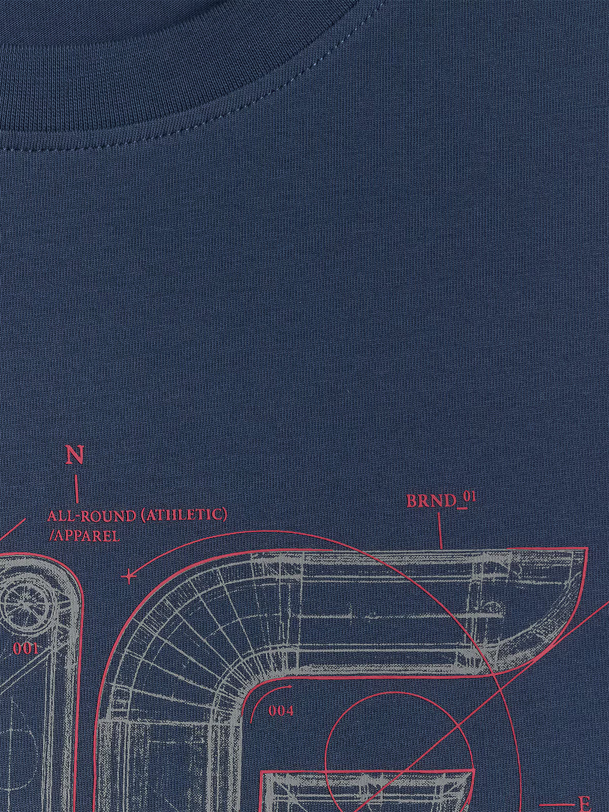 T-shirt regular z nadrukiem męski