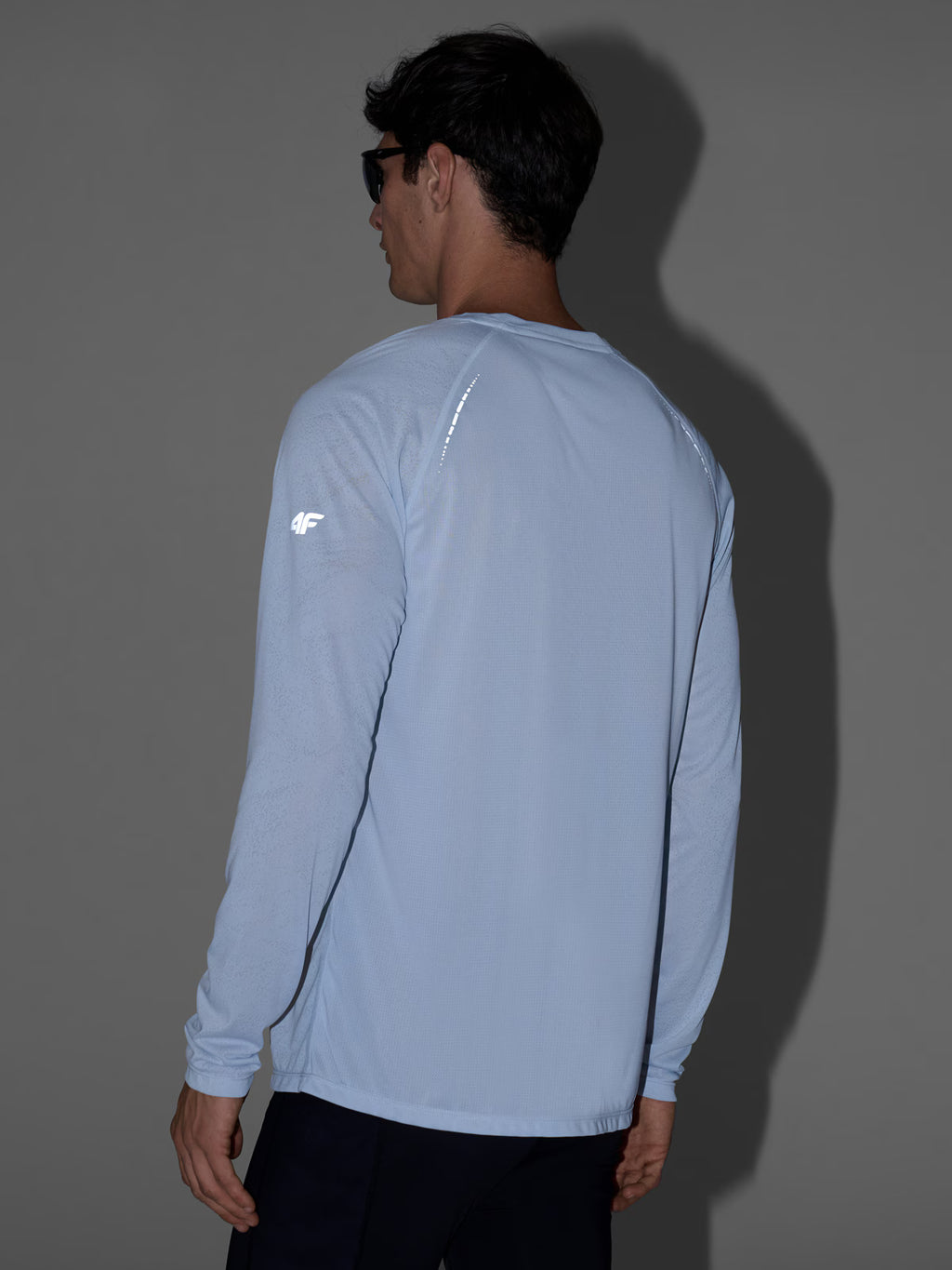 Longsleeve do biegania szybkoschnący męski