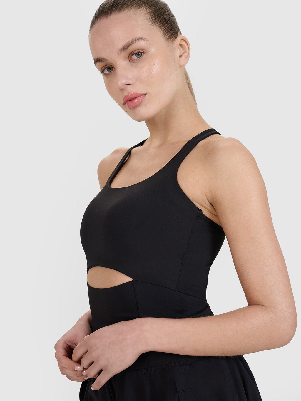 Top treningowy slim szybkoschnący damski 4F x Anna Lewandowska