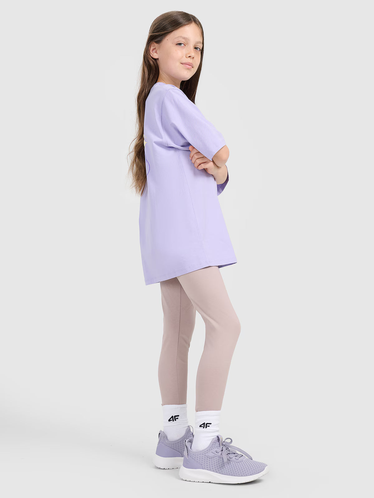 Legginsy dzianinowe dziewczęce