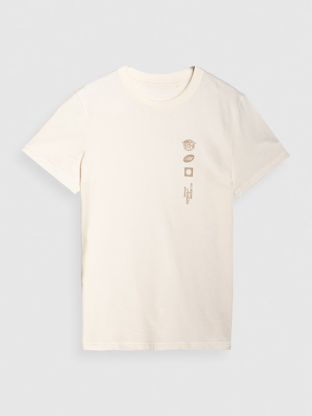 T-shirt regular z nadrukiem męski