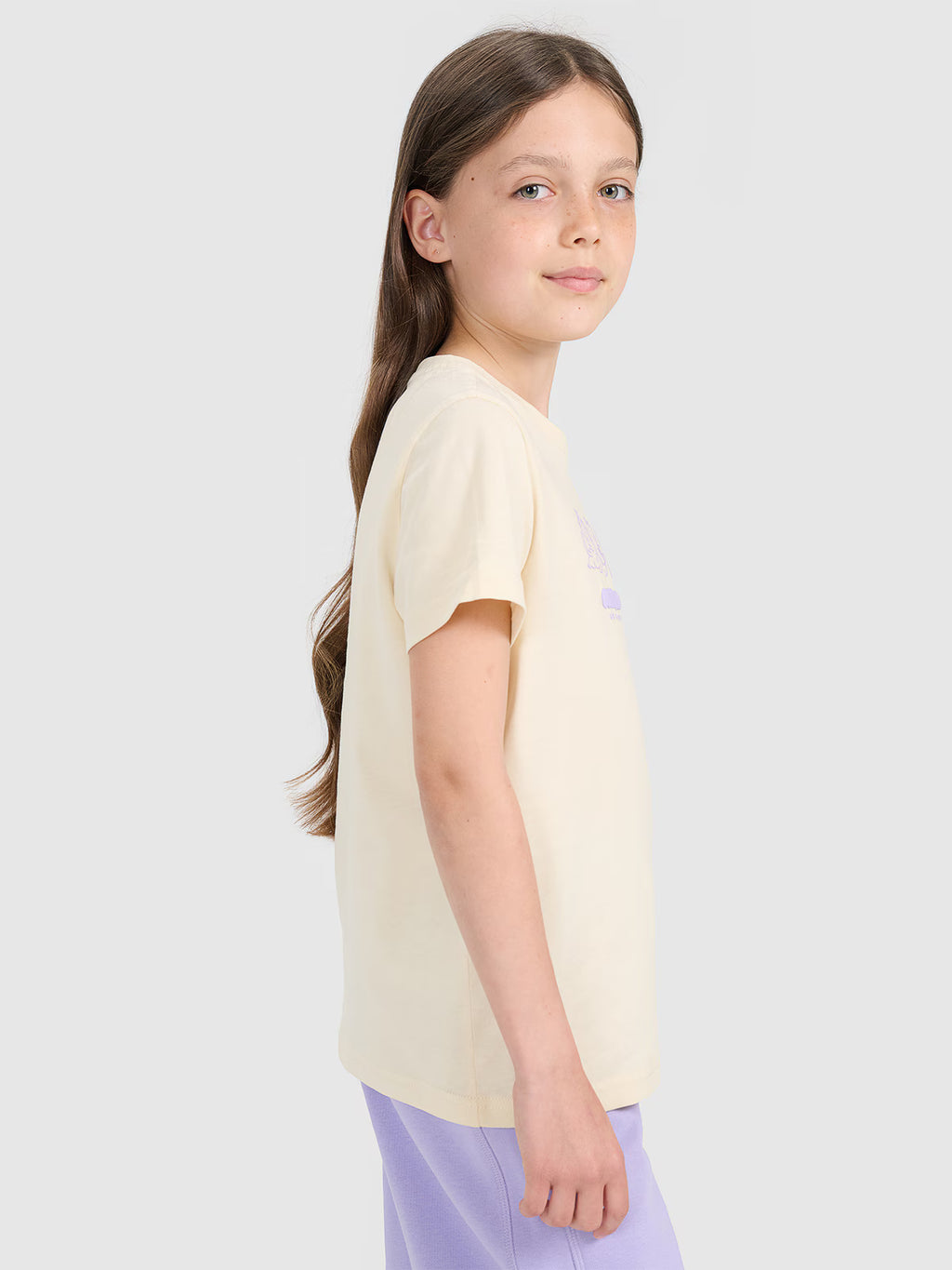 T-shirt regular z nadrukiem dziewczęcy