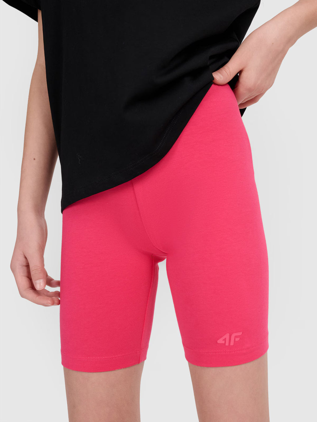 Legginsy kolarki dzianinowe dziewczęce