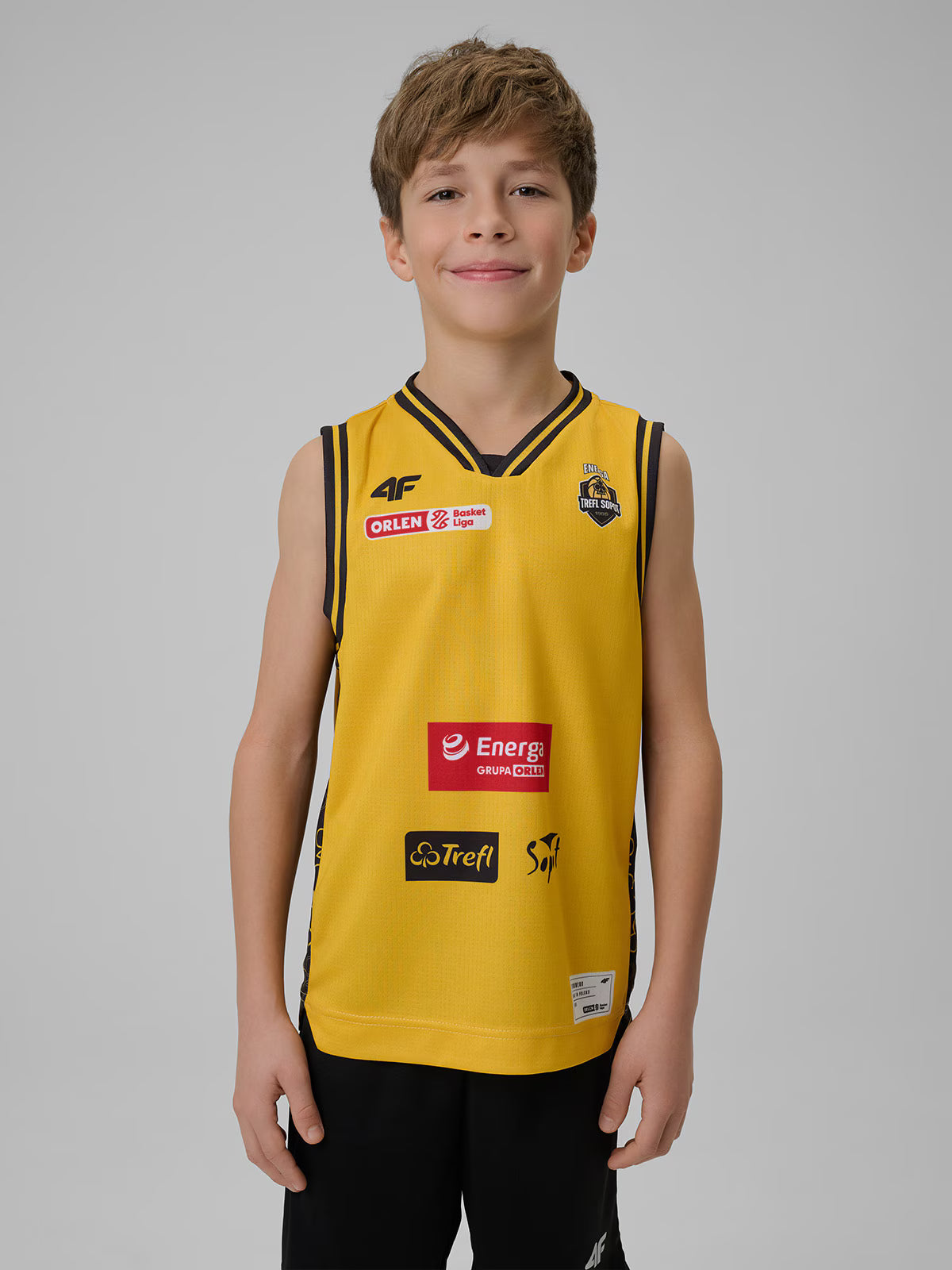 Koszulka meczowa replika domowa z sezonu 2025/26 dziecięca 4F x Trefl Sopot