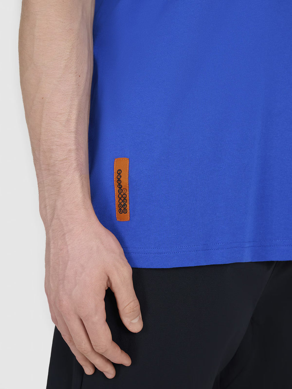 T-shirt oversize z nadrukiem męski