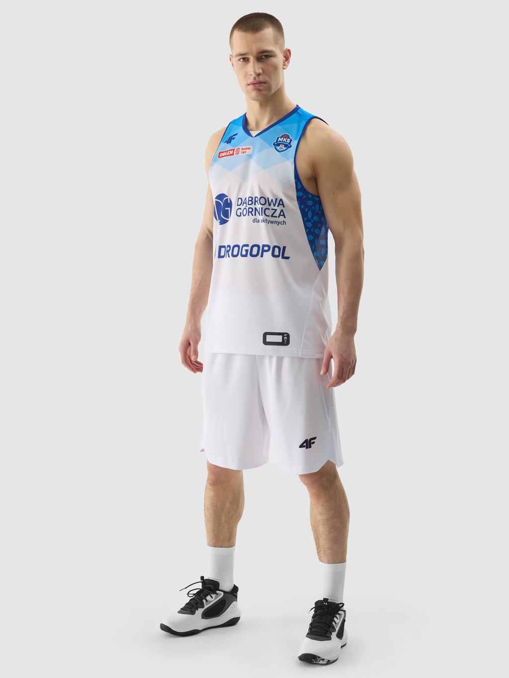 Tank top replika wyjazdowy z sezonu 2023/24 męski 4F x MKS Dąbrowa Górnicza
