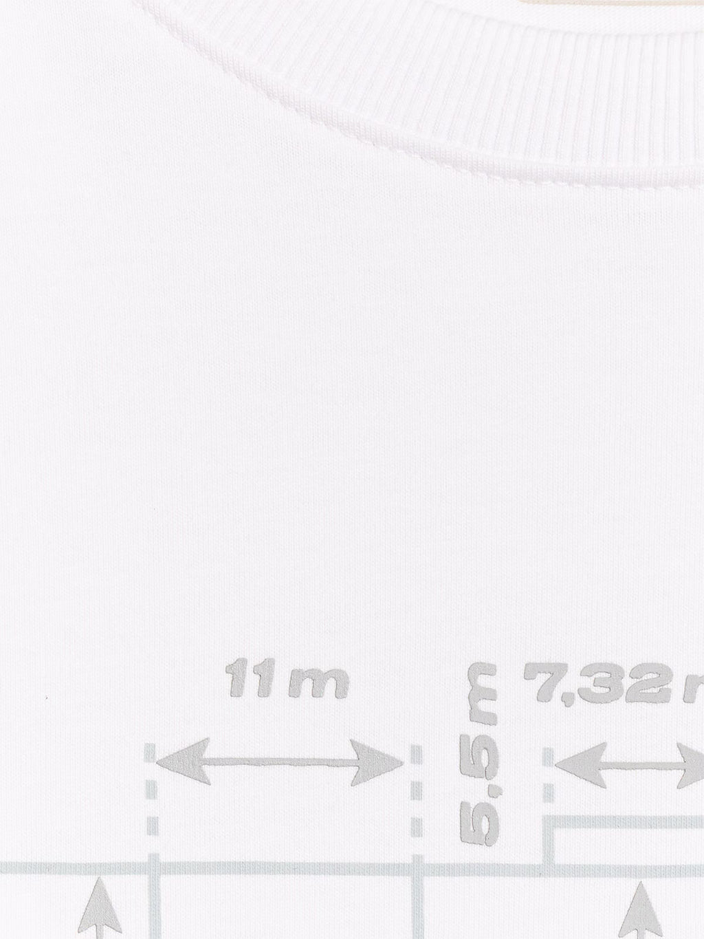 T-shirt oversize z nadrukiem męski