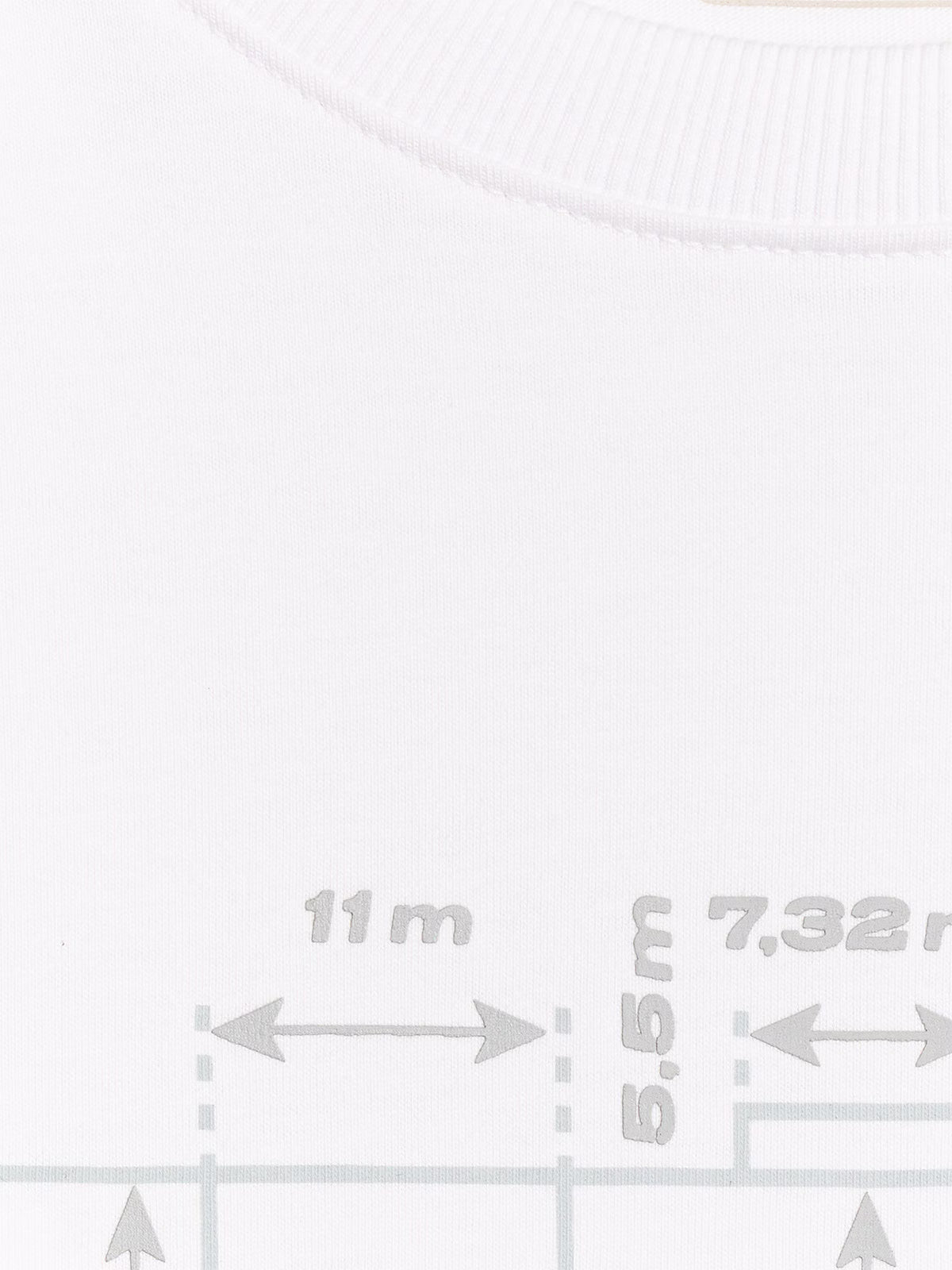 T-shirt oversize z nadrukiem męski