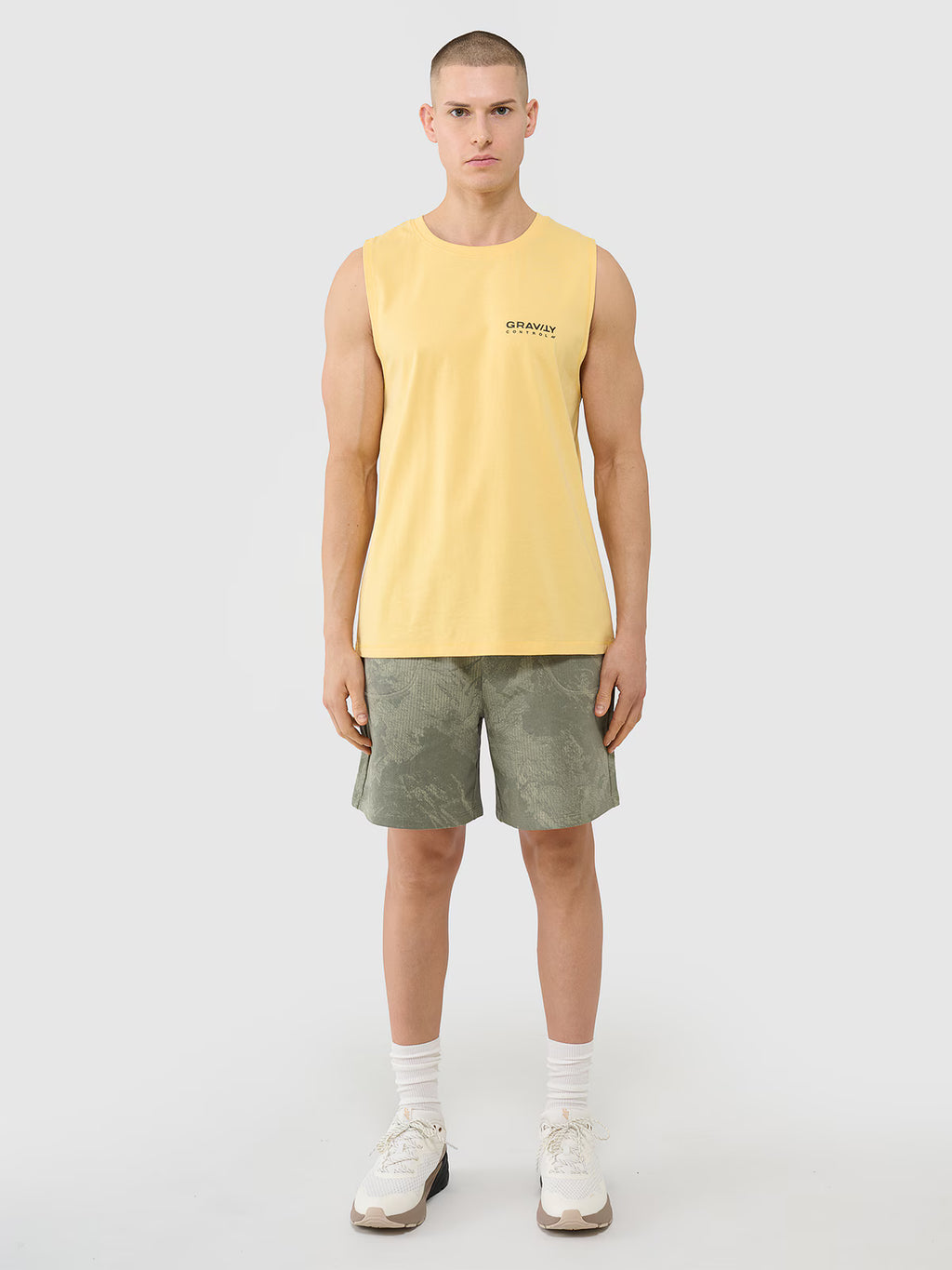 Tank top oversize męski