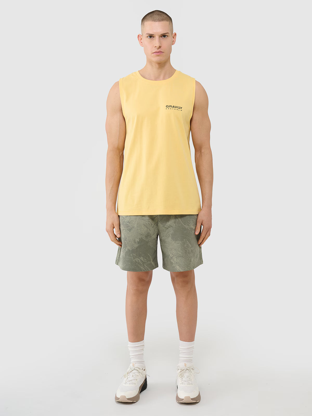 Tank top oversize męski