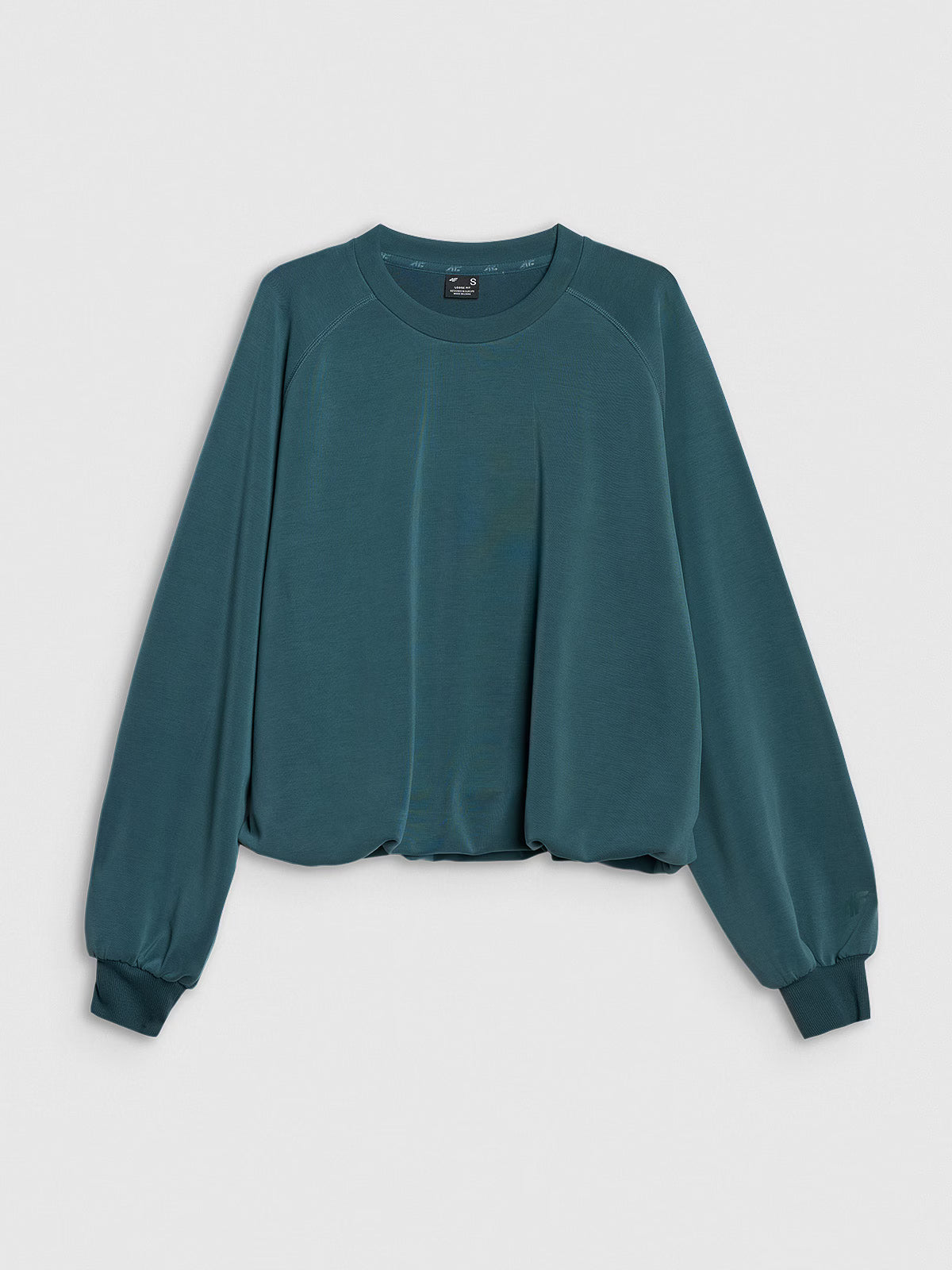 Bluza dresowa nierozpinana z modalem damska