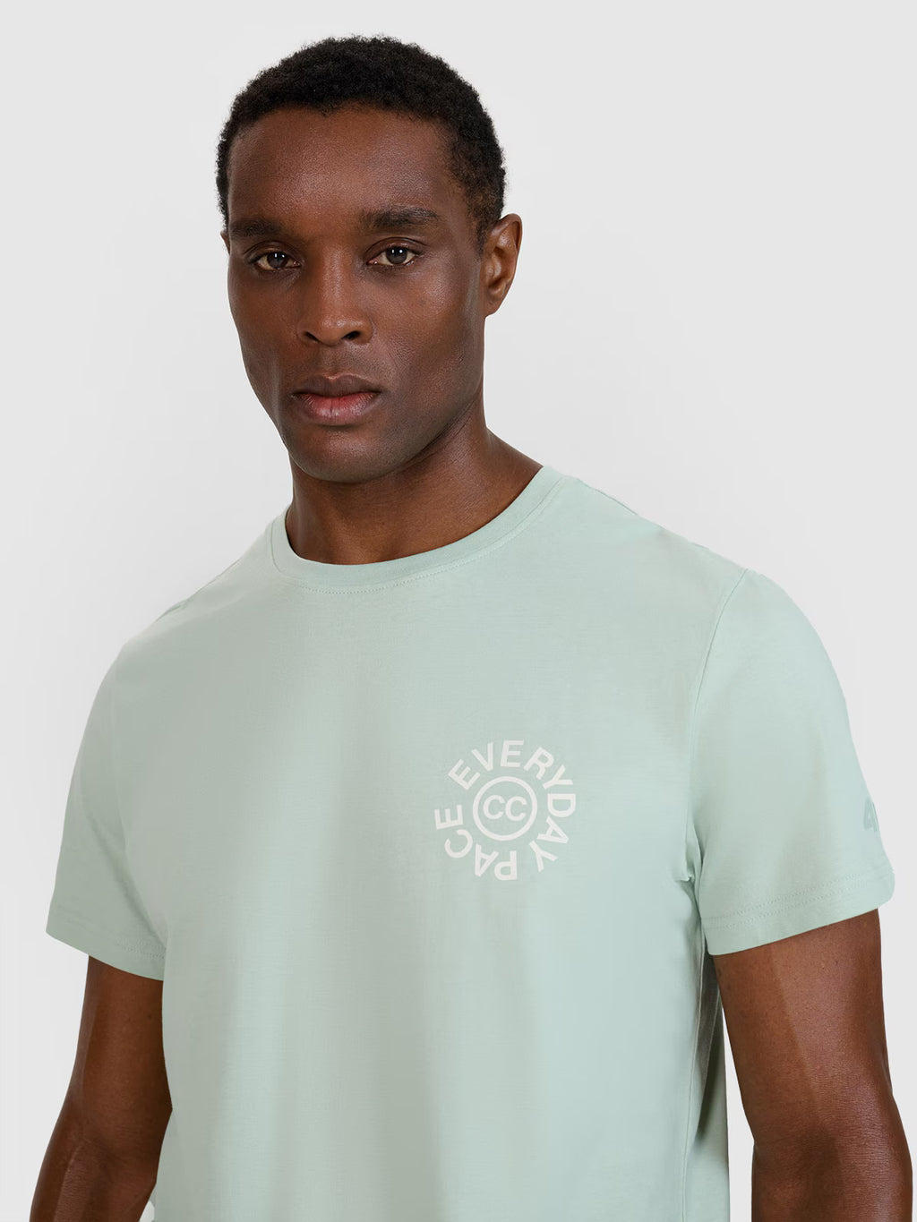 T-shirt regular z nadrukiem męski
