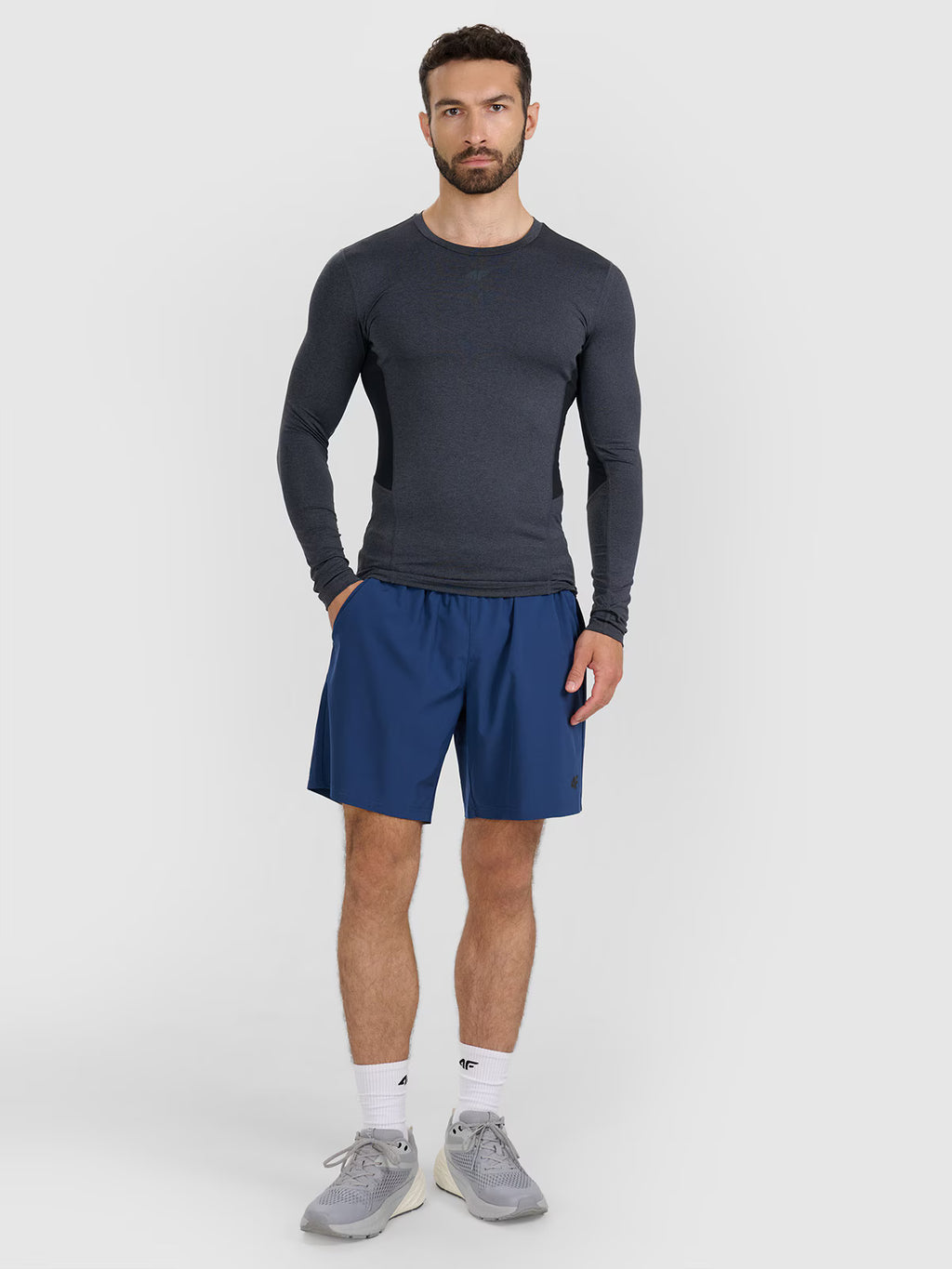 Longsleeve treningowy szybkoschnący męski
