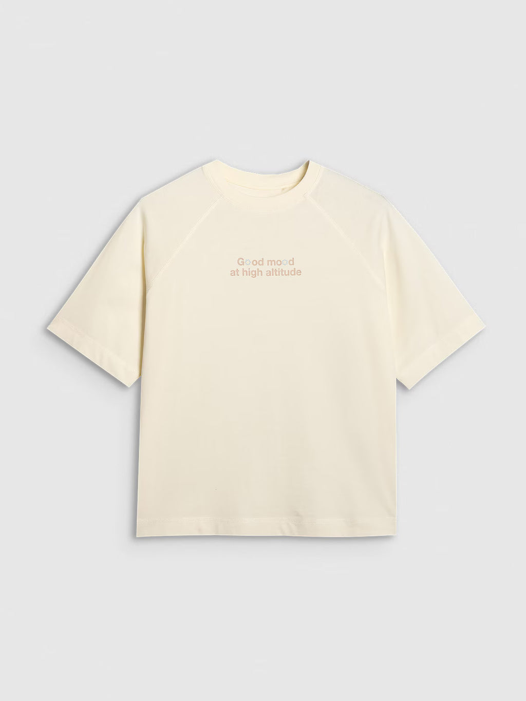 T-shirt oversize z nadrukiem damski