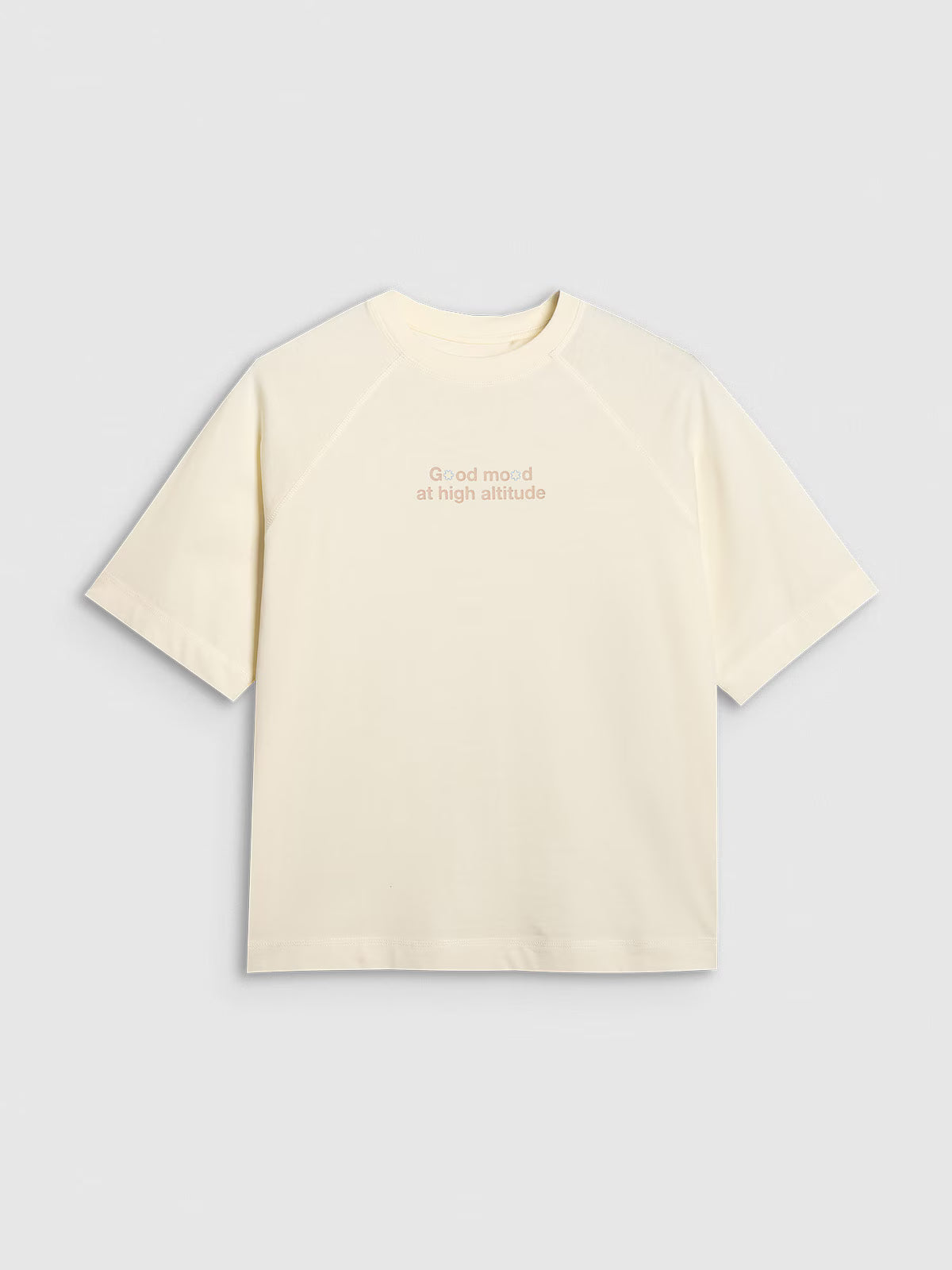 T-shirt oversize z nadrukiem damski